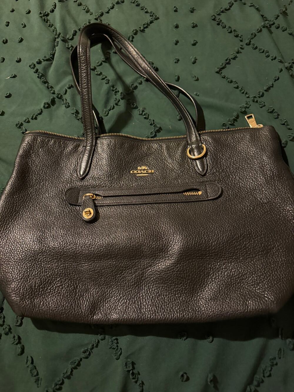 Coach Pebble Leather Taylor Tote Bag (Model 38312